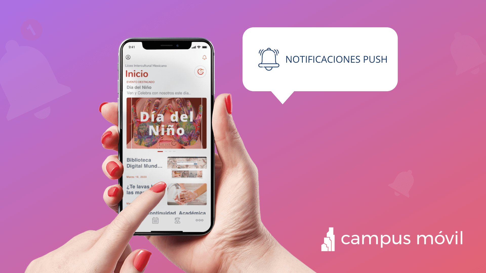 Notificaciones Push Tips por Campus Móvil