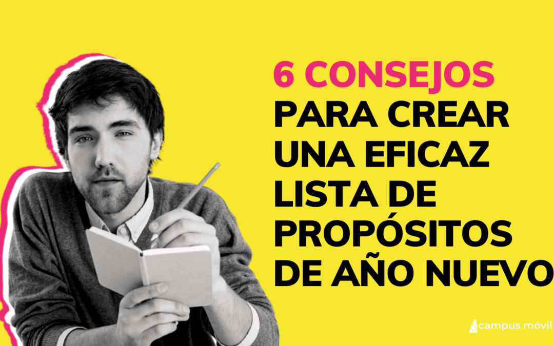 Guía efectiva para realizar tu lista de propósitos de Año Nuevo