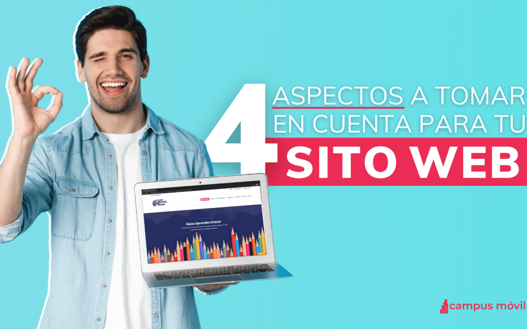 ¿Qué deberías tomar en cuenta para la página web de tu escuela?